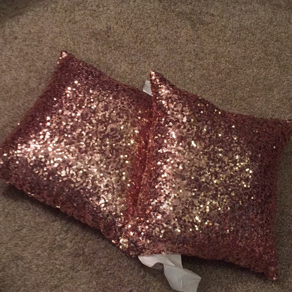 Sequin Pillows